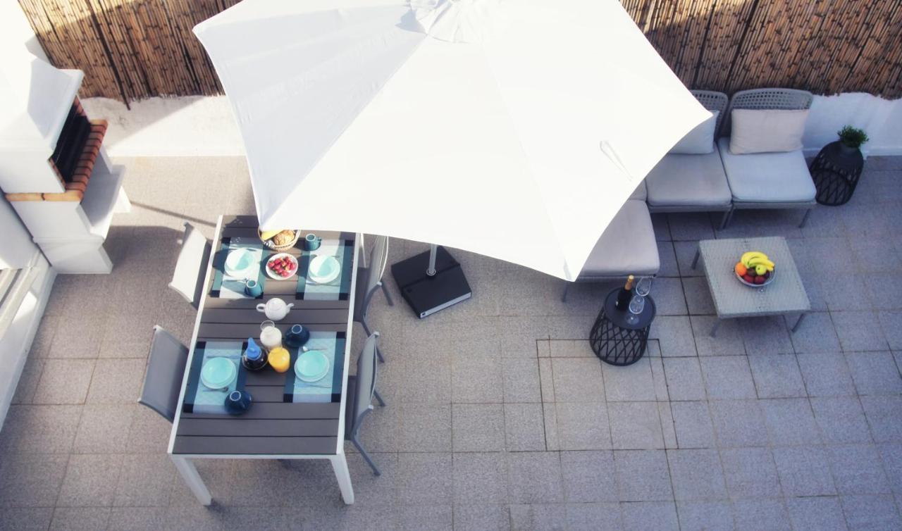 Central Olhao Home - Private Spacious Sunlit Patio Exterior foto